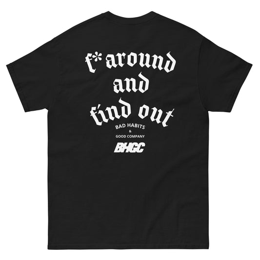 FAFO Tee (White Ink)