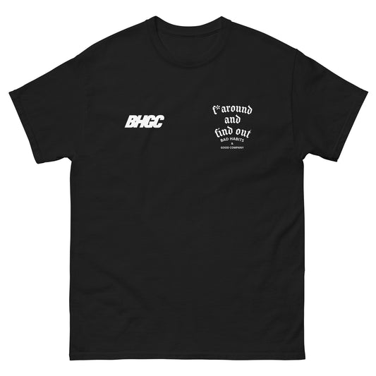 FAFO Tee (White Ink)