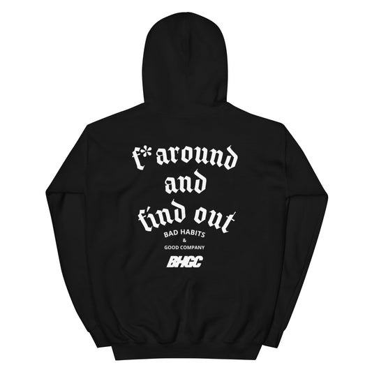 Unisex FAFO Hoodie (White Ink)