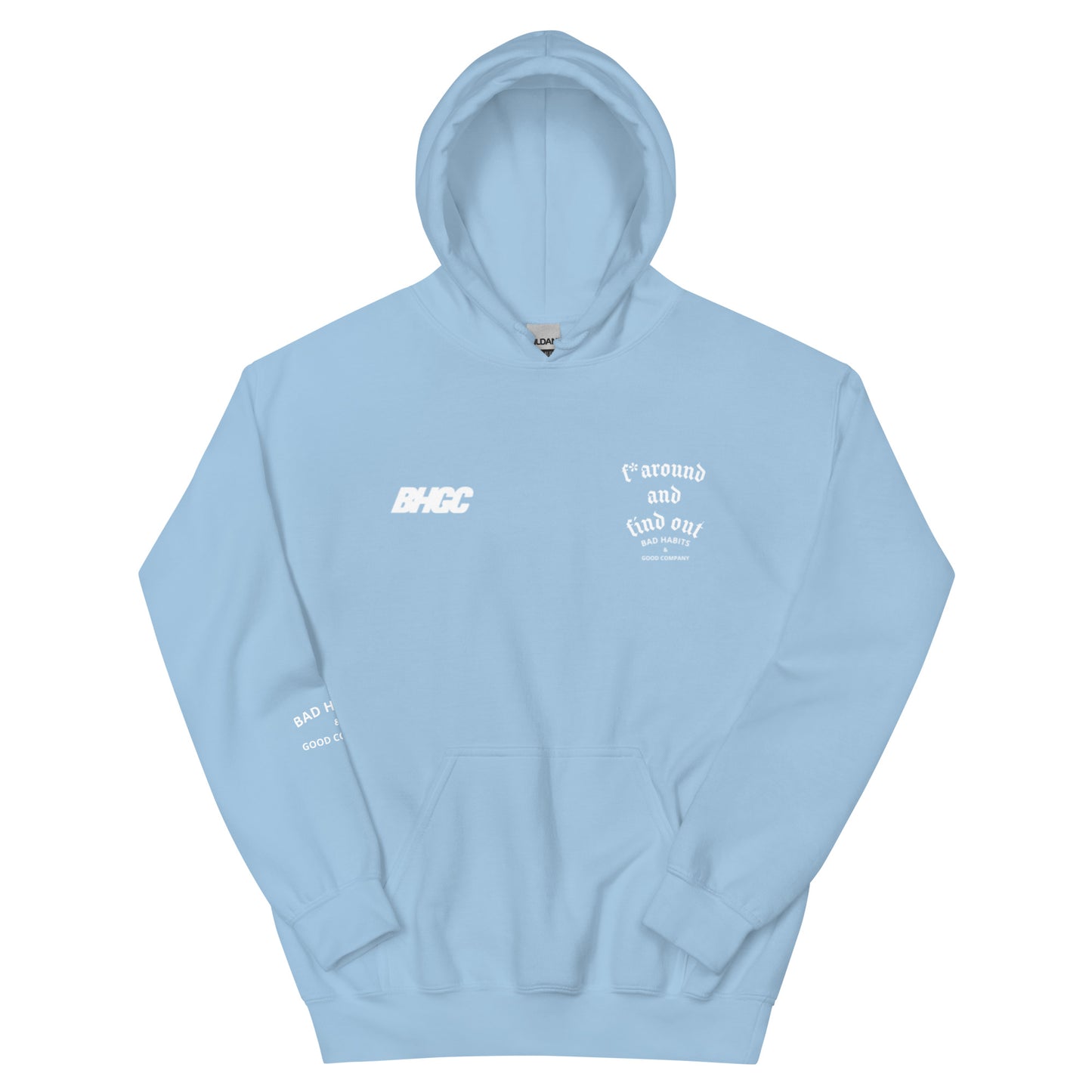 Unisex FAFO Hoodie (White Ink)