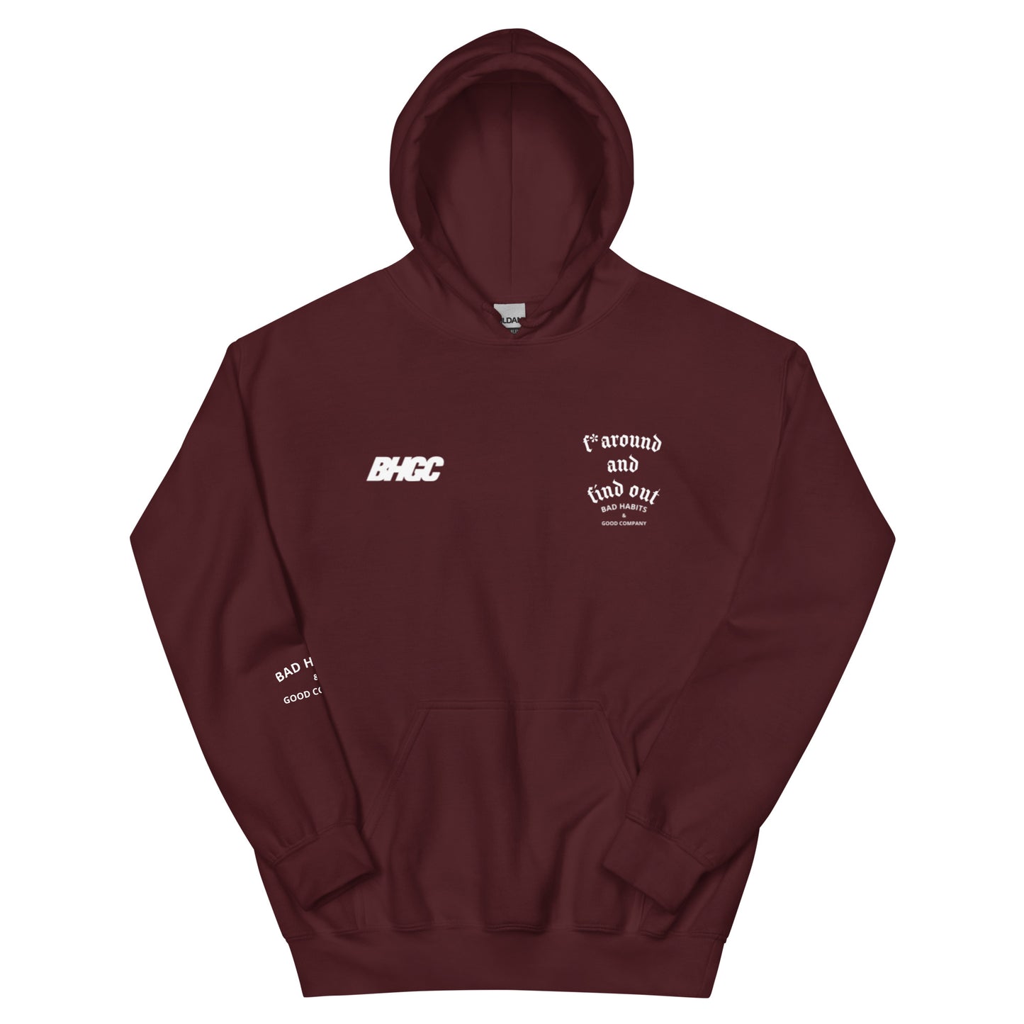 Unisex FAFO Hoodie (White Ink)