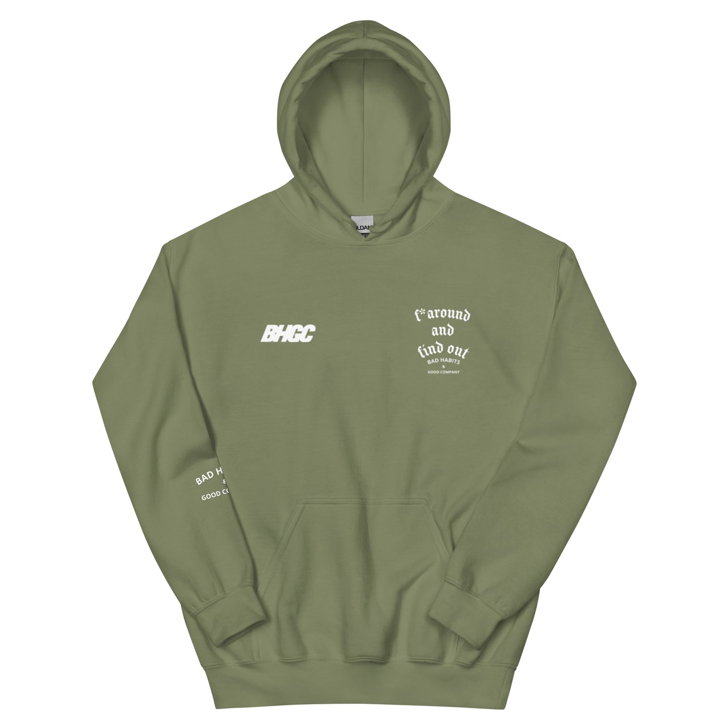 Unisex FAFO Hoodie (White Ink)
