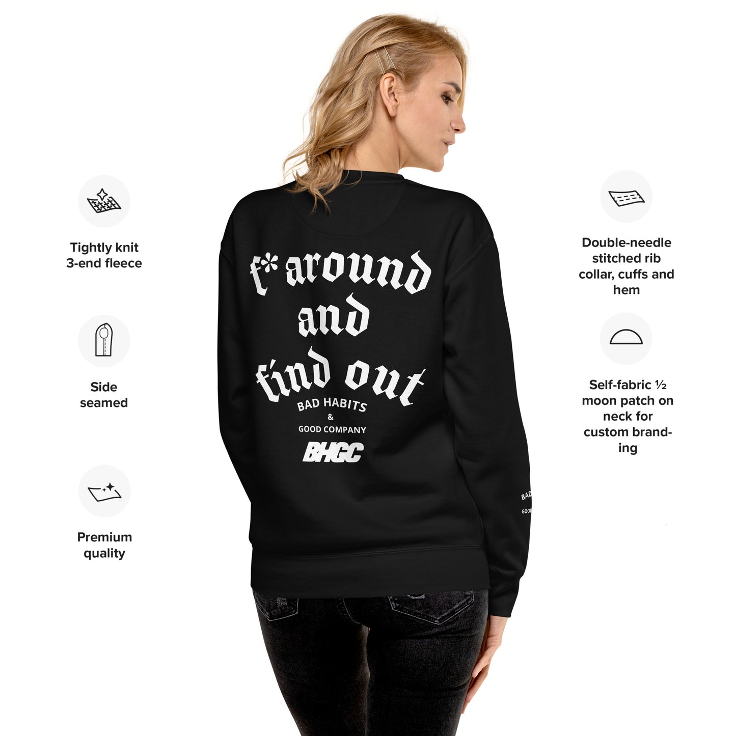 Unisex FAFO Crew Neck Sweatshirt