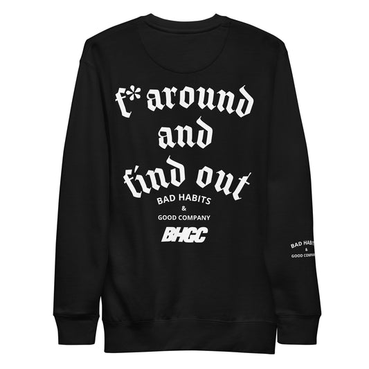 Unisex FAFO Crew Neck Sweatshirt