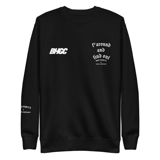 Unisex FAFO Crew Neck Sweatshirt