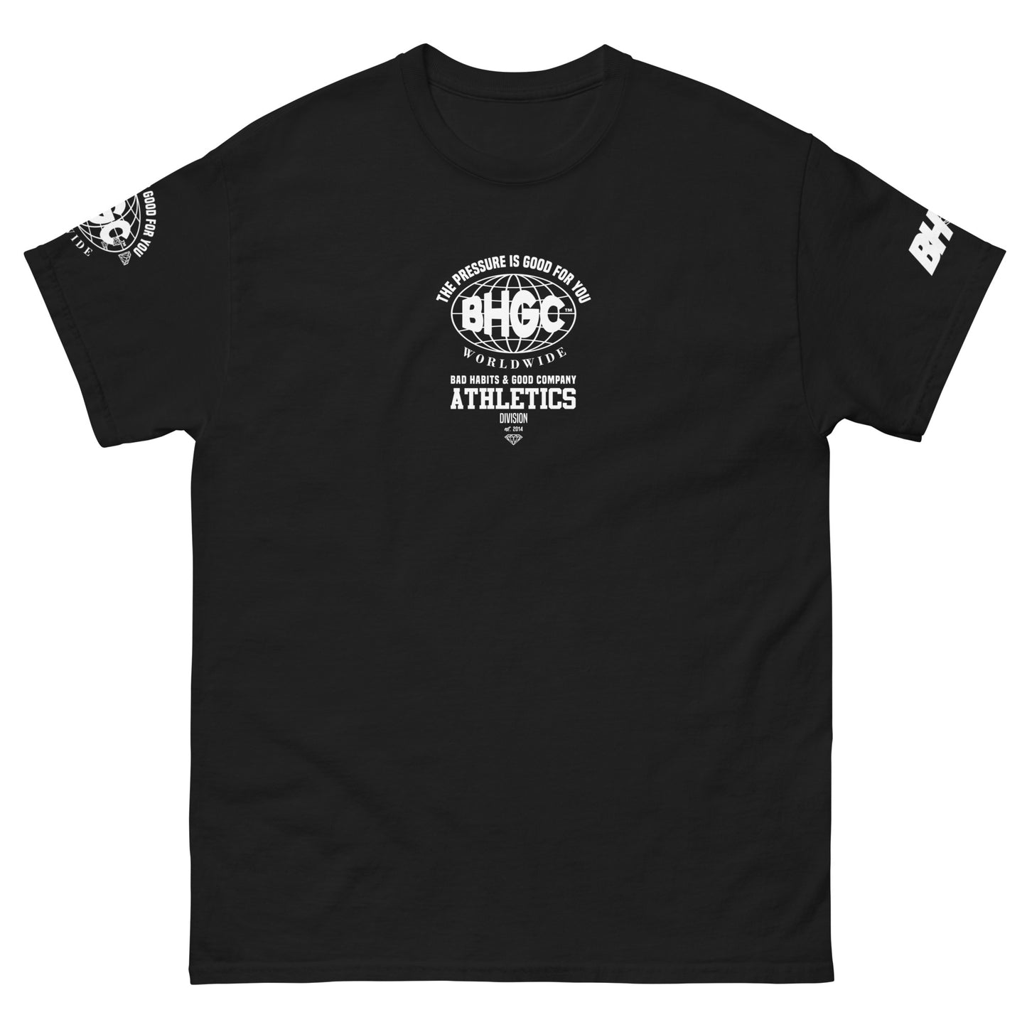 Pressure Make Diamond Tee (White Ink)
