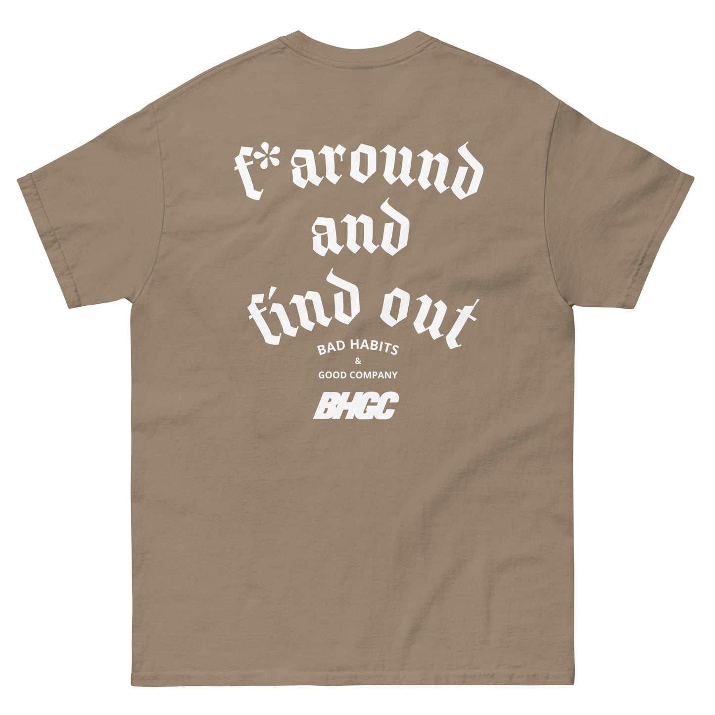 FAFO Tee (White Ink)