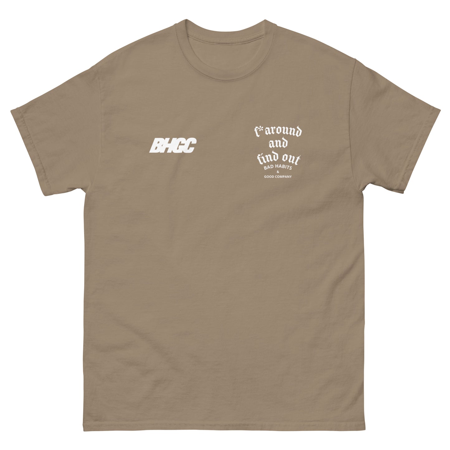 FAFO Tee (White Ink)