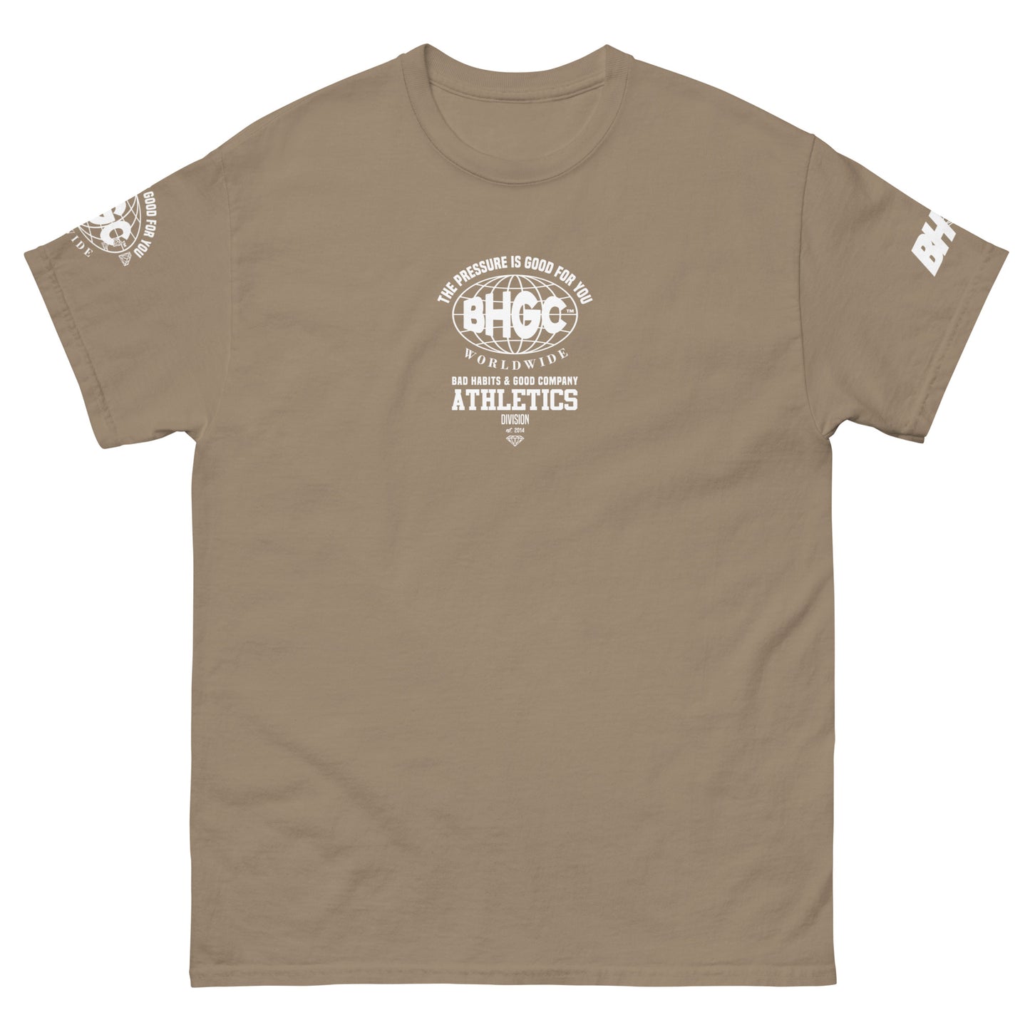 Pressure Make Diamond Tee (White Ink)