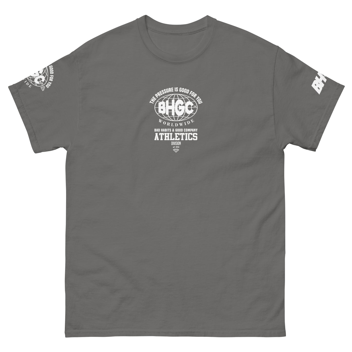 Pressure Make Diamond Tee (White Ink)