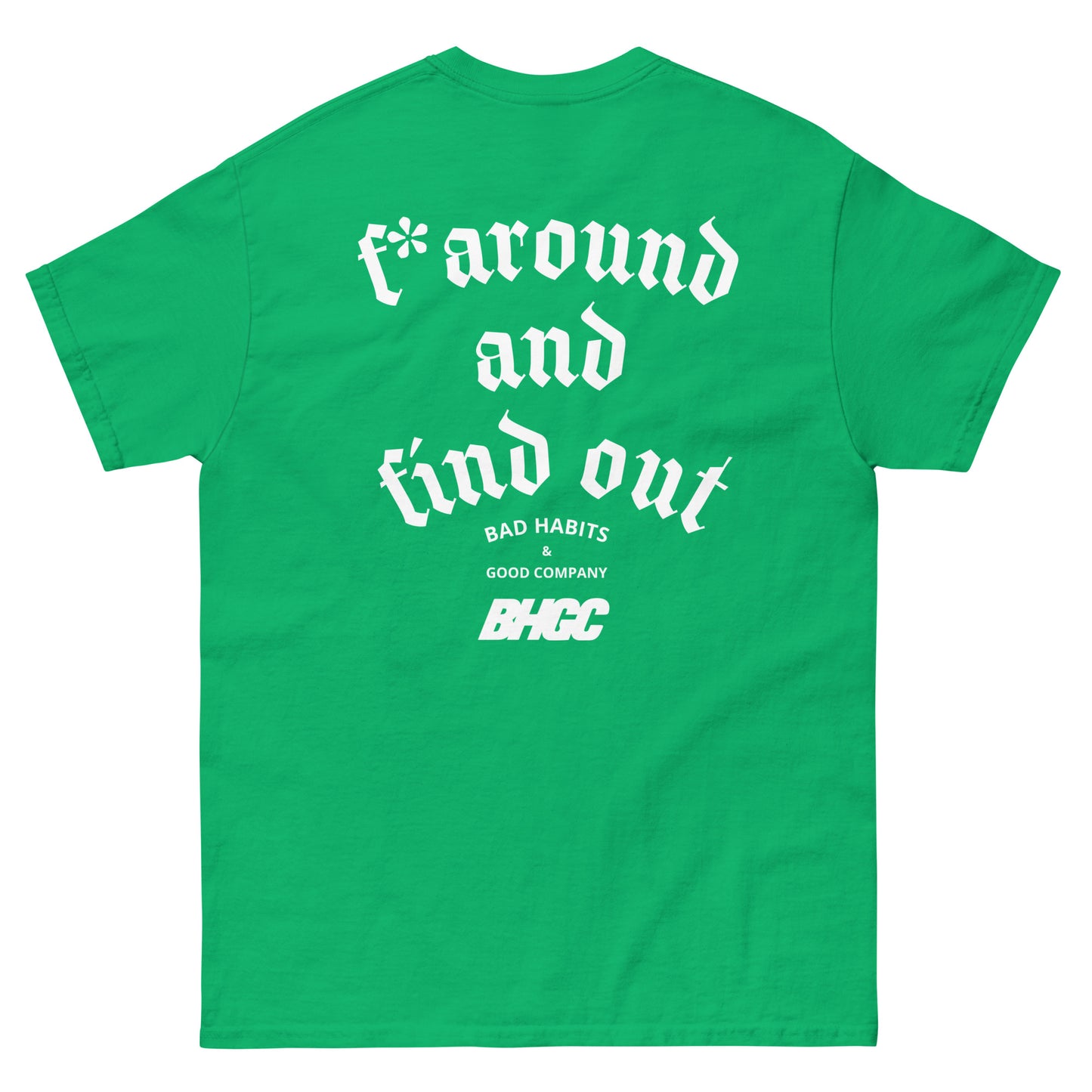 FAFO Tee (White Ink)