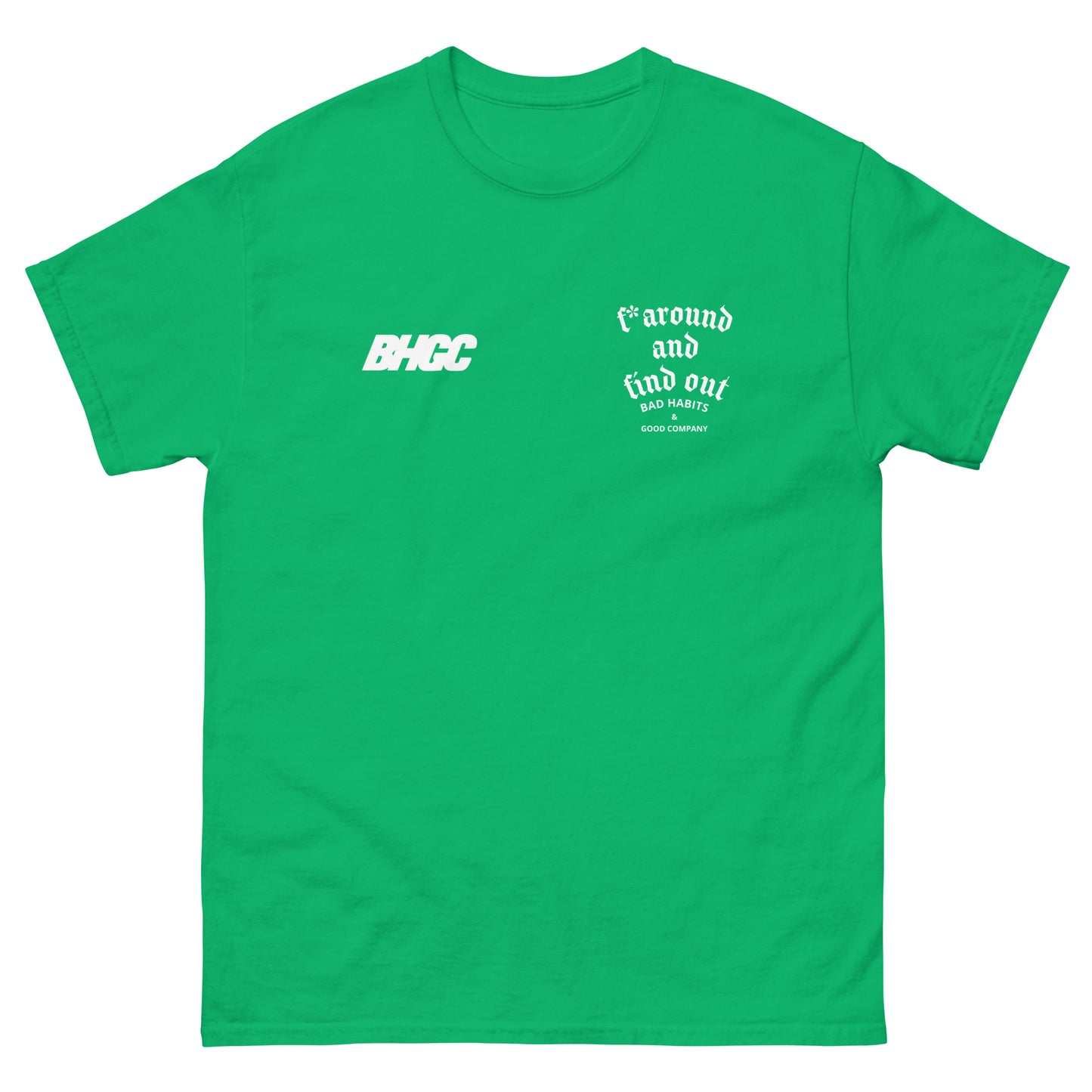 FAFO Tee (White Ink)