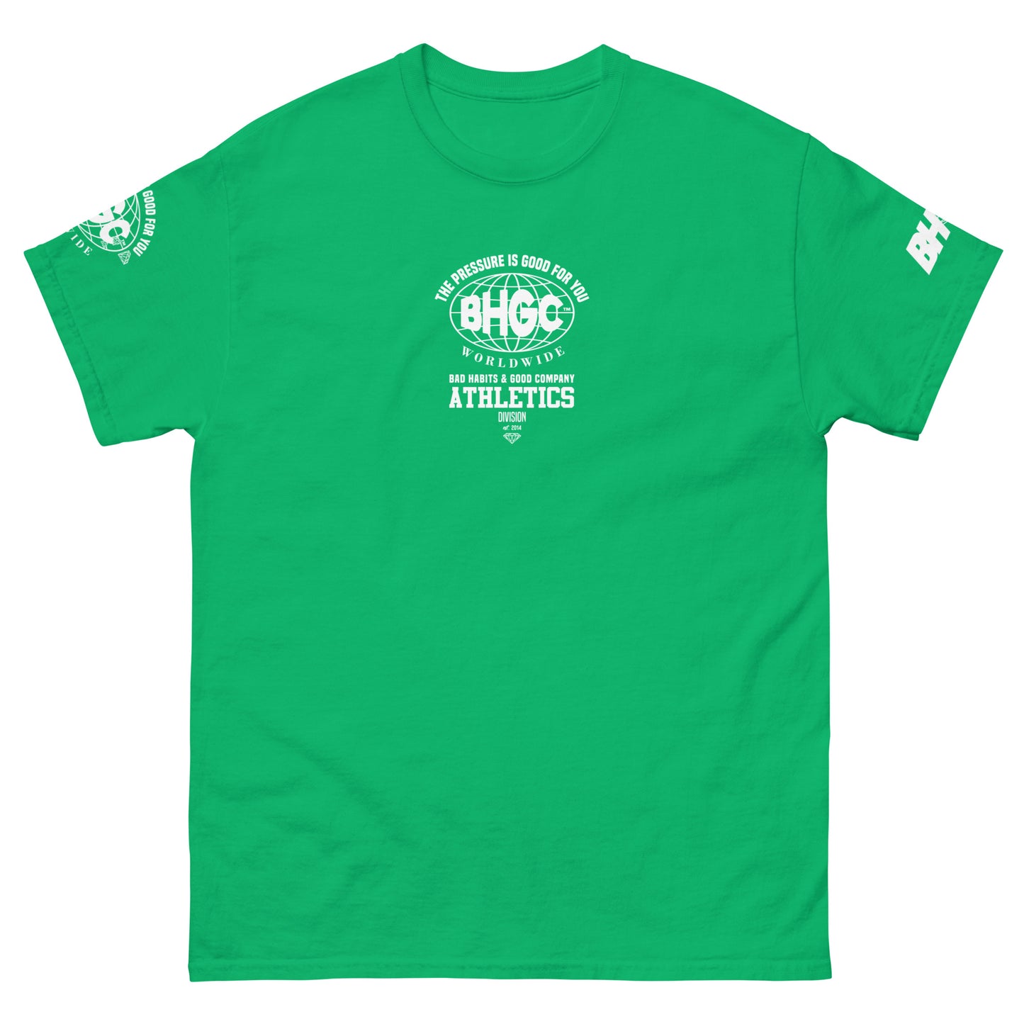Pressure Make Diamond Tee (White Ink)