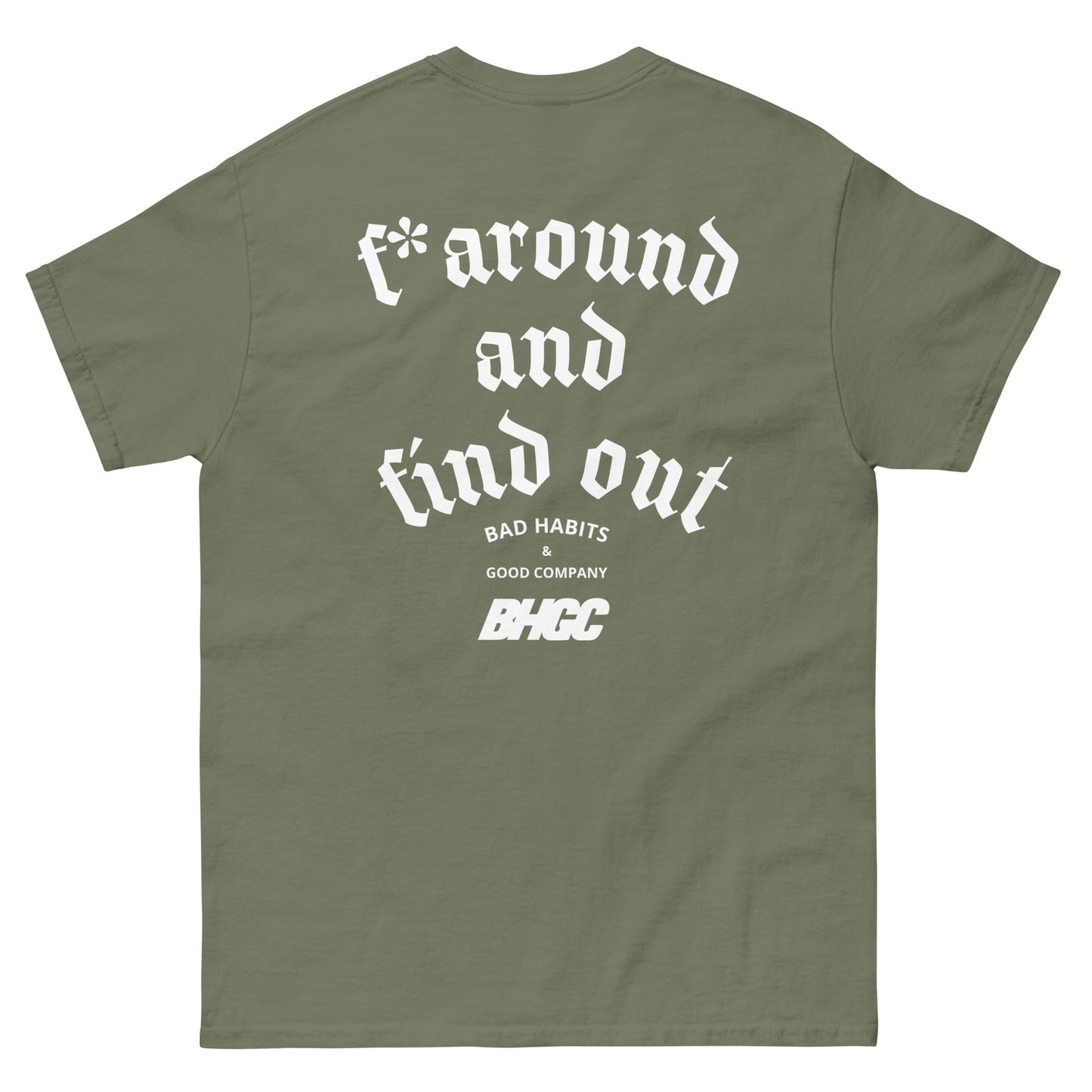 FAFO Tee (White Ink)