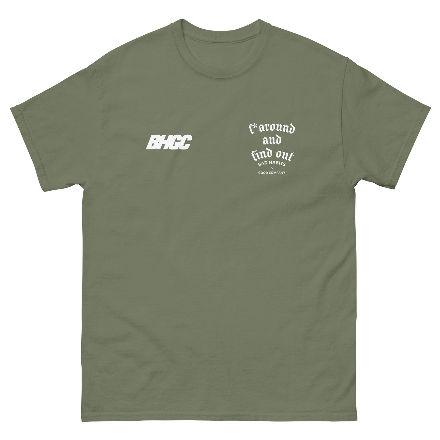 FAFO Tee (White Ink)