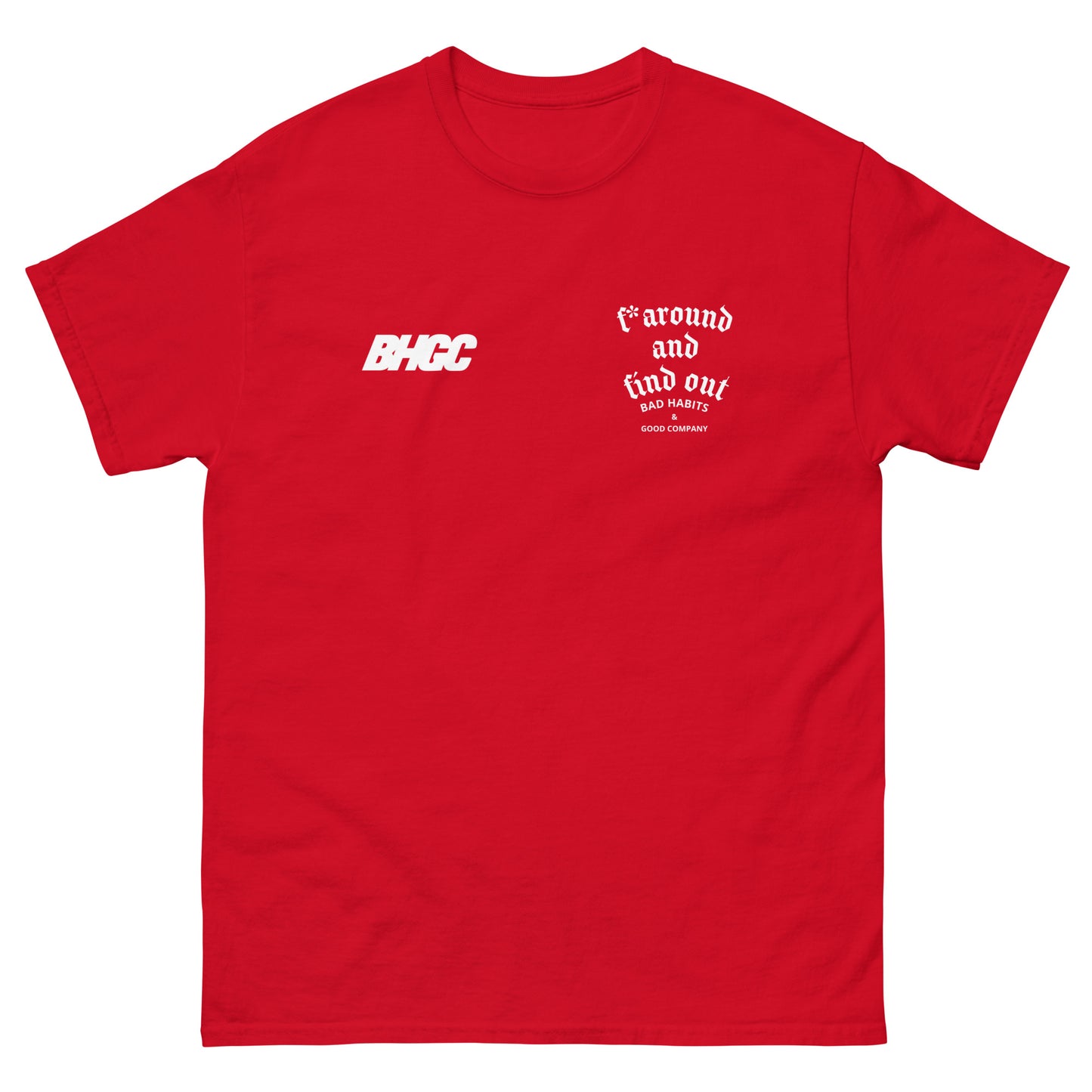 FAFO Tee (White Ink)