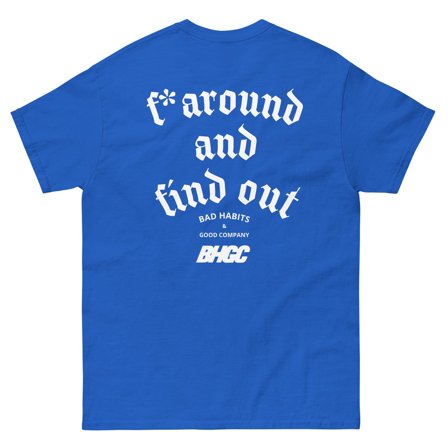 FAFO Tee (White Ink)
