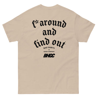 FAFO Tee (Black Ink)