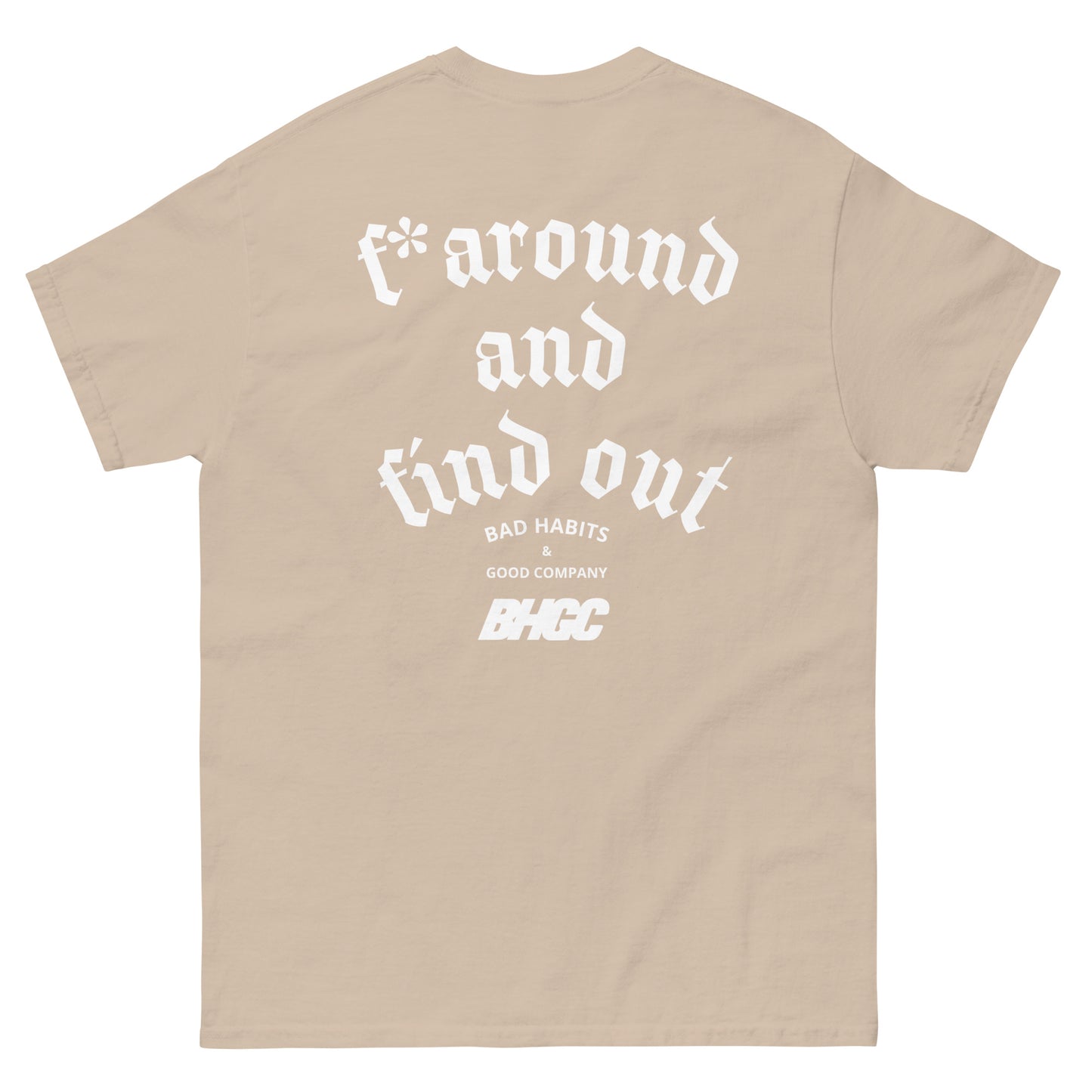FAFO Tee (White Ink)