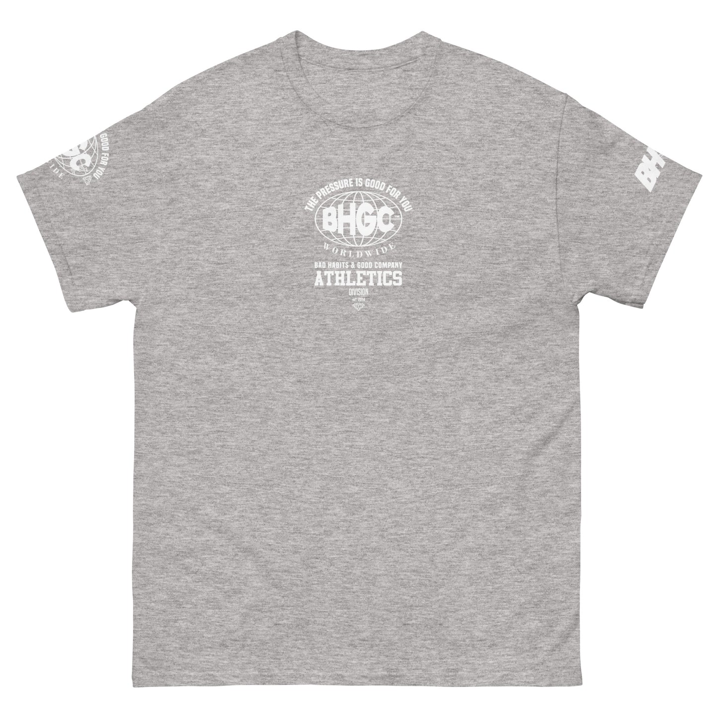 Pressure Make Diamond Tee (White Ink)