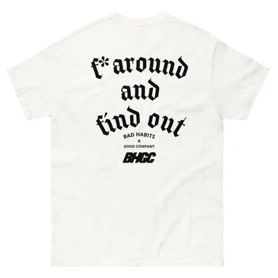 FAFO Tee (Black Ink)