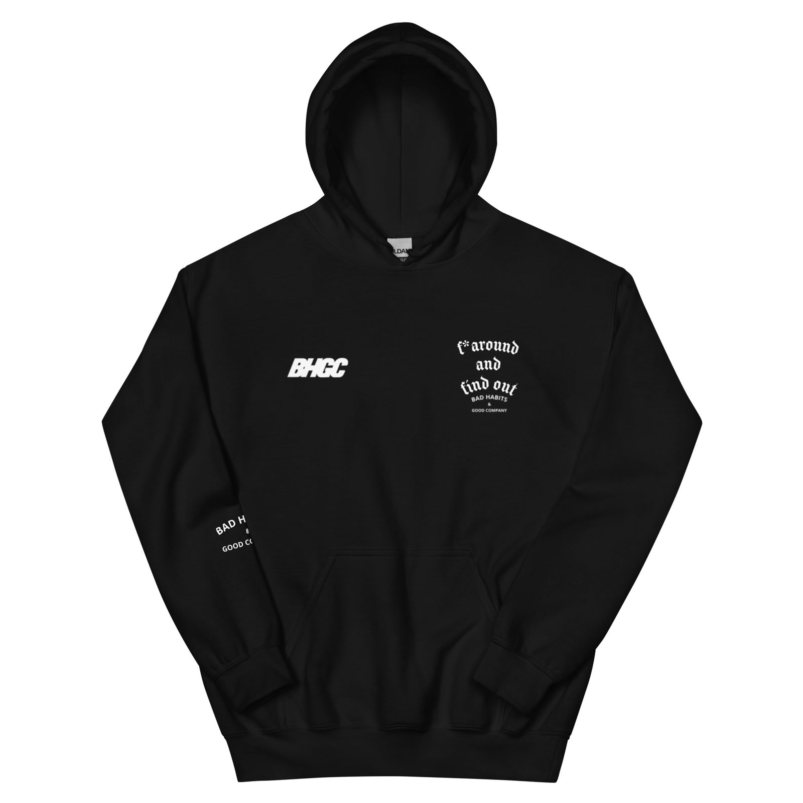 Good friends 2025 bad habits hoodie