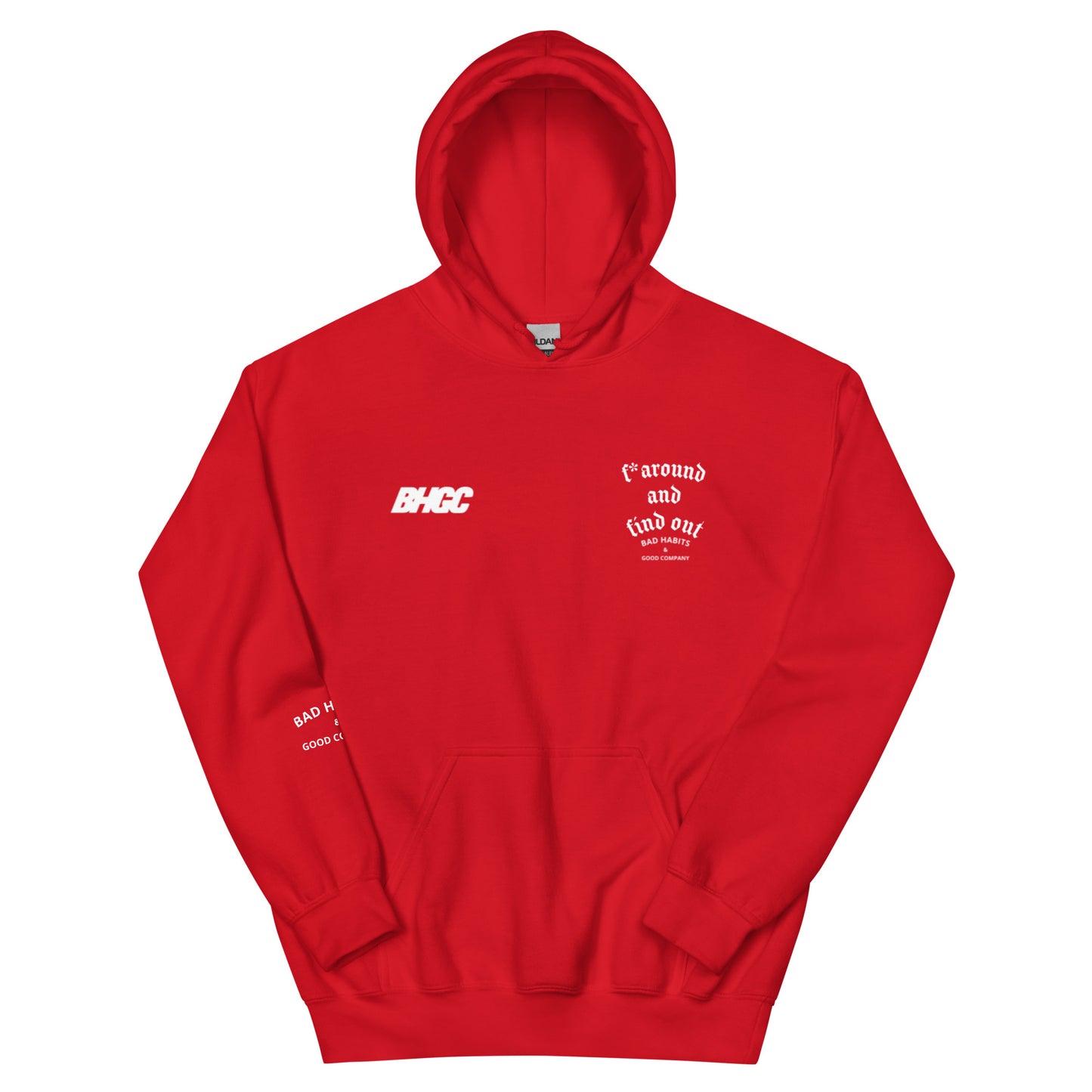Unisex FAFO Hoodie (White Ink)