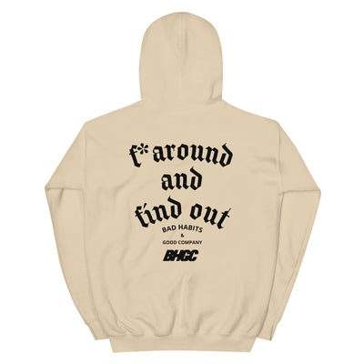 Unisex FAFO Hoodie (Black Ink)