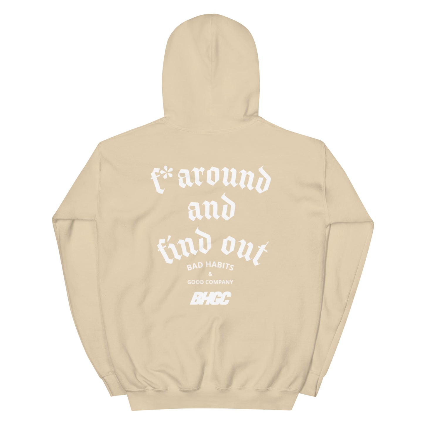 Unisex FAFO Hoodie (White Ink)