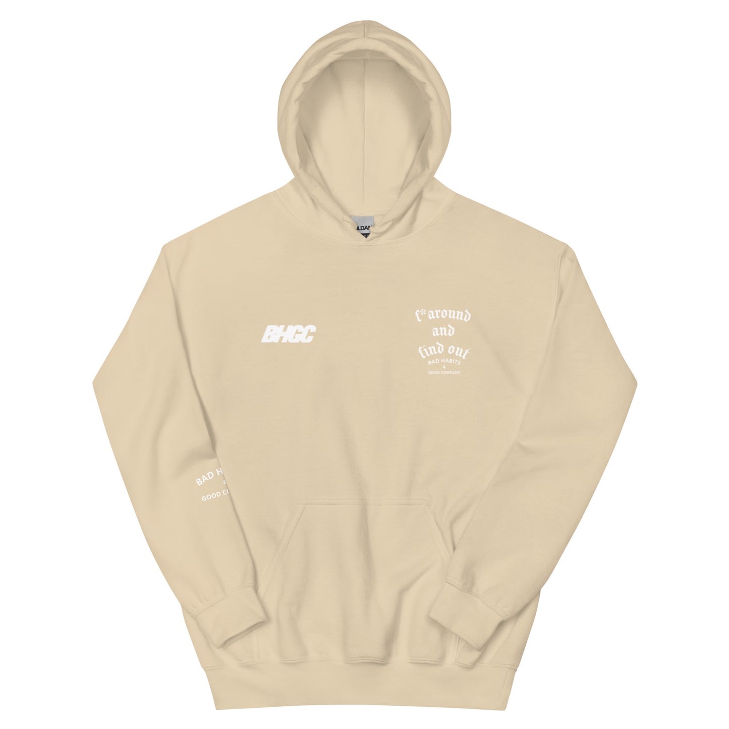 Unisex FAFO Hoodie (White Ink)