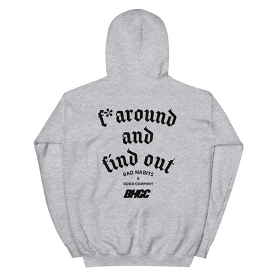 Unisex FAFO Hoodie (Black Ink)